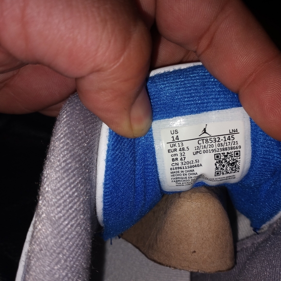 Jordan retro 3 Racer Blue - Picture 4 of 9